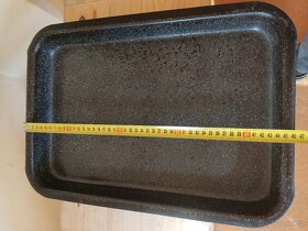 Smaltovaný plech pekáč 46x 32.5 cm - 2
