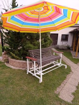 Relaxační venkovní lavice - 2