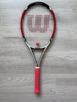 PRODÁNO Raketa Wilson Six-One Comp s novou omotávkou - 2