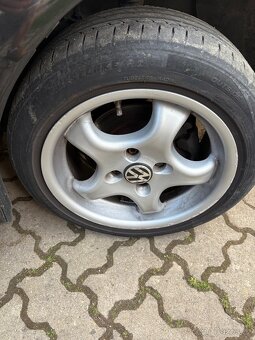 Alu kola 4x100 R15 pneu 195/55/15 na jednu sezonu - 2