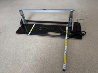 Nová řezačka polystyrenu,styrodu 63cm +7x drátu+pružina - 2