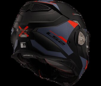 LS2 FF901 ADVANT X OBLIVION Matt Black Blue-06, vel. L - 2