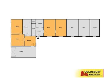 Kuchařovice, RD 4+1,190 m2, zahrada, stodola – rodinný dům - 2