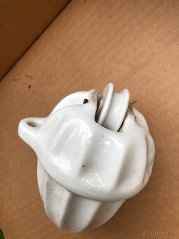 Staré porcelánové závaží k lustru - 2