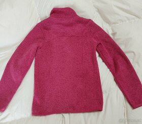Pletená dívčí mikina 134/140 - 2