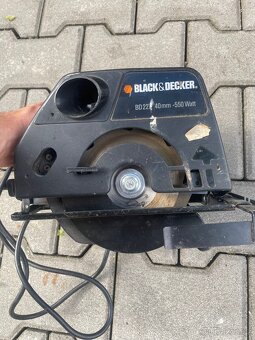 Black & Decker cirkulárka BD227 40mm 550 watt - 2