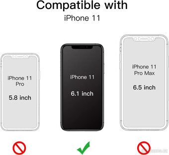 Kryt iphone 11 6.1", cellphone case Jetech - 2