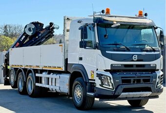 Volvo FMX 460 - 8x4 - Valník + HR-HIAB X-HIPRO 302EP-5 - 2