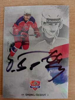 Hokejové kartičky s autogramy - 2