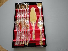 Zlacená kávová sada - 2