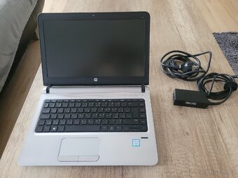HP ProBook 430 G3, včetně adaptéru a brašny. - 2