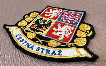 vojenská čestná stráž ČR nášivka velká na uniformu - 2