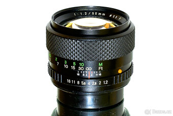 Porst MC 1,2/55mm MC Color Reflex Pentax K TOP STAV - 2