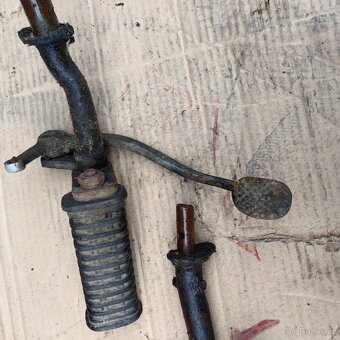 Jawa perak stupačky a pedal - 2