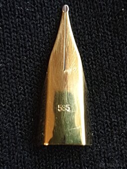 MONT BLANC 14K HROT 585-PLNÍCÍ PERO - 2