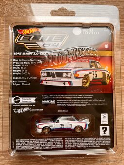 Hotwheels elite bmw 3,0 CSL - 2