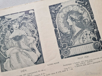 Katalog Topič Ozdoba domácnosti umělecká díla Alfons Mucha + - 2