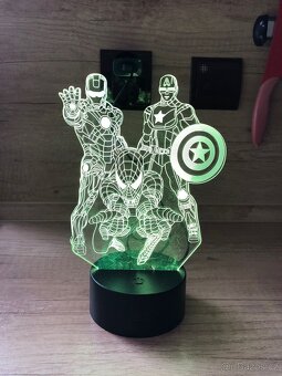 Noční světlo do dětského pokoje Marvel - 2