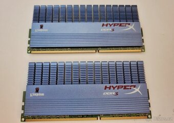 2x 4gb ddr3 Hyper X do PC. Komplet : 500kč - 2