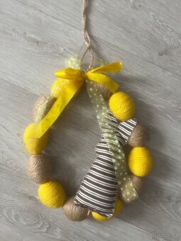 Velikonoční věnec - různé barvy - 2