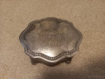 Šperkovnice s erbem +ze slonové kosti - 2