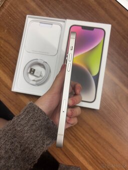 IPhone 14 Plus, white, 128gb, baterie 100% - 2