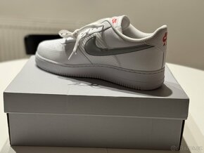 Nike air force 1 ‘07 white/wolf grey - picante red 47 - 2