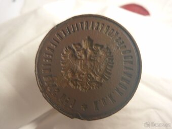 RU staré vojenské válečné pečetidlo pečetítko válka 1914 - 2