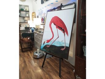 Stylový obraz Flamingo 113x83 cm - 2
