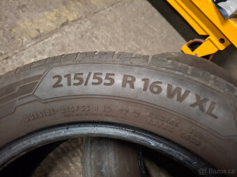 2ks letních pneu Barum 215/55 R16 - 2