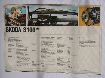 ŠKODA 100 - prospekt - 2