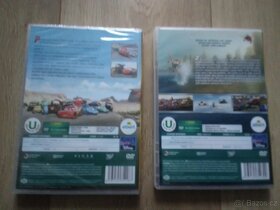 Dětská pohádková DVD "Letadla" + "Auta" - 2
