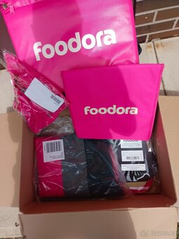 Foodora, výbava kurýra.. - 2