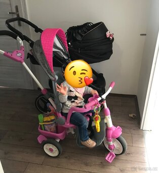 Little Tikes Tříkolka 4v1 Perfect Fit růžová - 2
