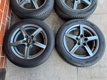 Alu 15" 5x100 Alutec Grafite line, Rapid, F3, letní 92% - 2