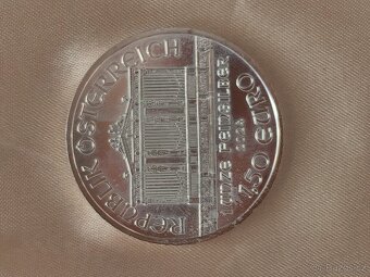 Stříbrná mince 1 Oz Wiener Philharmoniker 2024 v origo tubě - 2