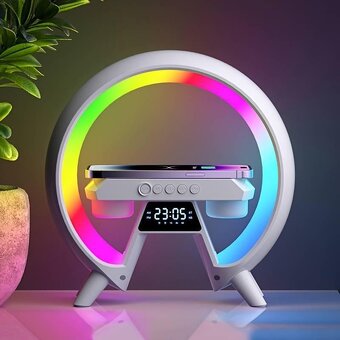 Multifunkční. Nabíjecí. Bluetooth reproduktor. RGB světlo - 2