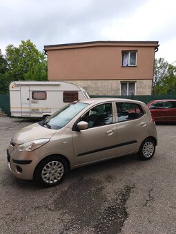 Hyundai I10 1.1i 48kw,poctivých 158tkm, s klimou, po servisu - 2