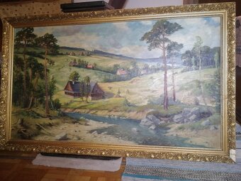 Starý obraz 80x130cm - 2
