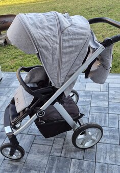 Kočárek Espiro Next Melange Air 2v1 07 Gray 2021 - 2