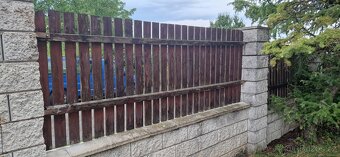 Dřevěná plotová pole - plot - 2