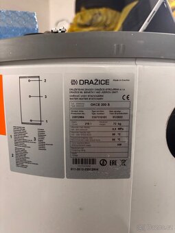 Bojler Drazice 200l - 2