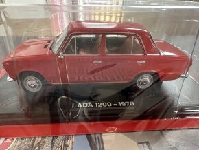 Prodám model LADA 1200 červená 1:24 - 2