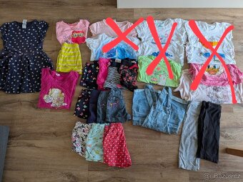 Nabízím balík letního oblečení vel.110-116 - 2