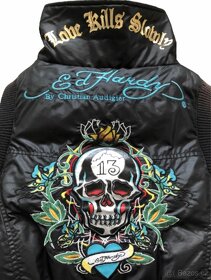 Ed Hardy krátká vesta do pasu vel. L - 2