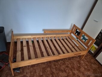 Detska postel 166x78 s matraci - 2