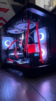 Ultratiché herní pc AMD X3D, RTX 5070 water cooled - 2