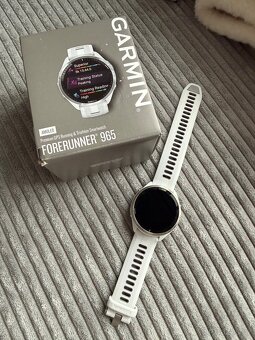 Garmin Forerunner 965 Whitestone/Powder Gray - 2