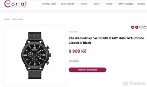 Prodám švýcarské hodinky - 2