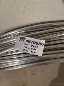 Měděný drát na hromosvod měkký 8 mm 148 metrů - 2